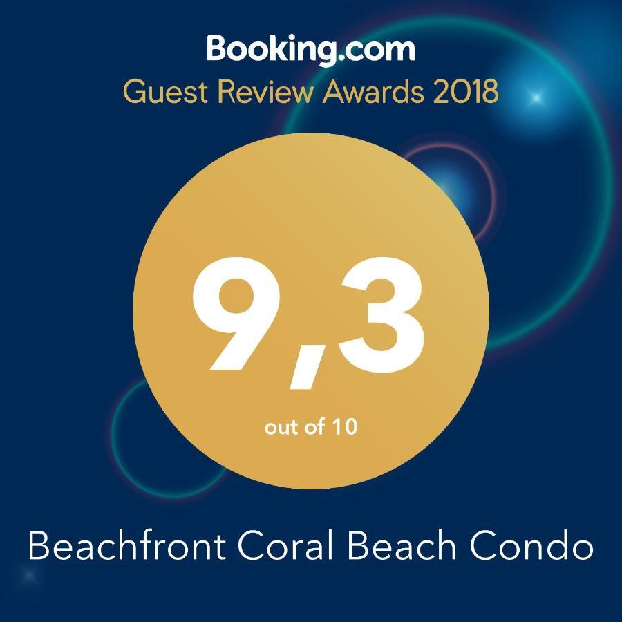 Beachfront Coral Beach Condo San Juan Exterior foto